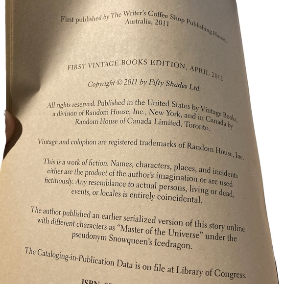 First edition Fifty shades of Grey by E.L James, book 1 of 3 - Picture 5 of 6